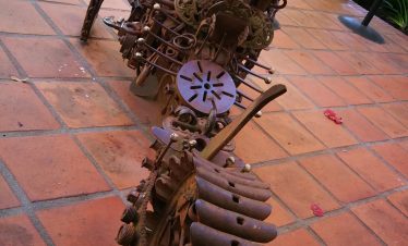 metal artwork, fairview estate