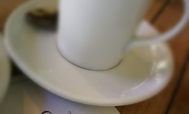 coffee cup at fairview estate